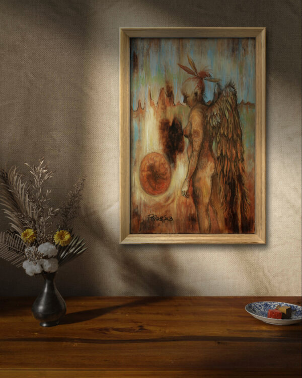 MEDITATION WITH EGG print - Image 3